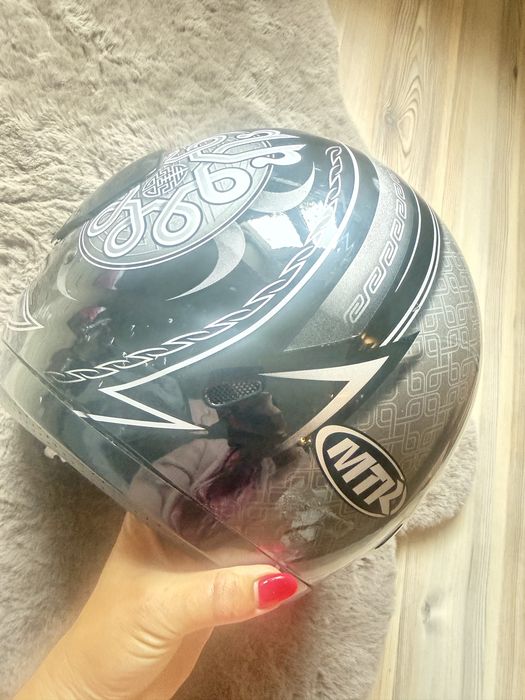 Kask motocyklowy XS