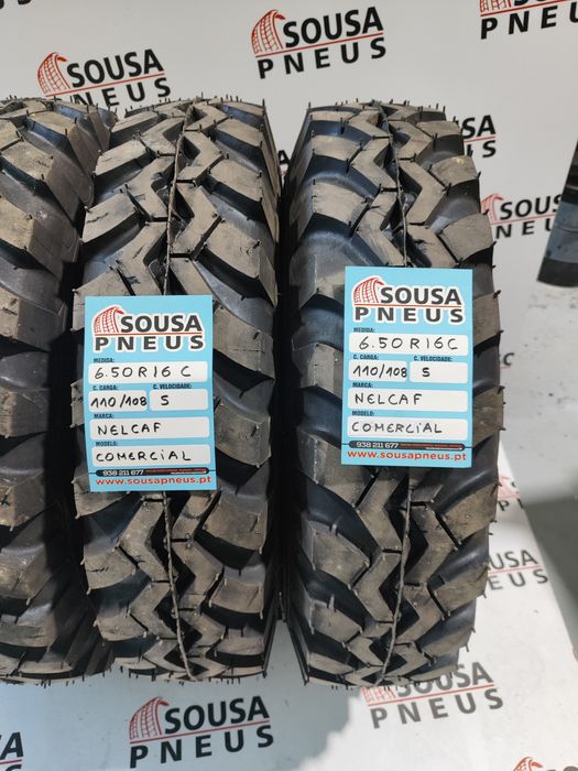2 pneus novos Nelcaf 6.50 R16 - Oferta dos Portes