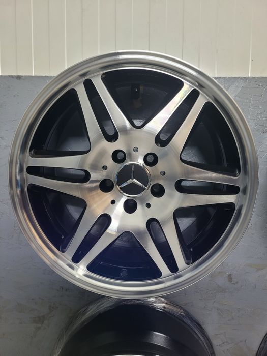 Felgi Brabus 5x112 18" 8.5J ET35 Oryginalne, czarny + cnc