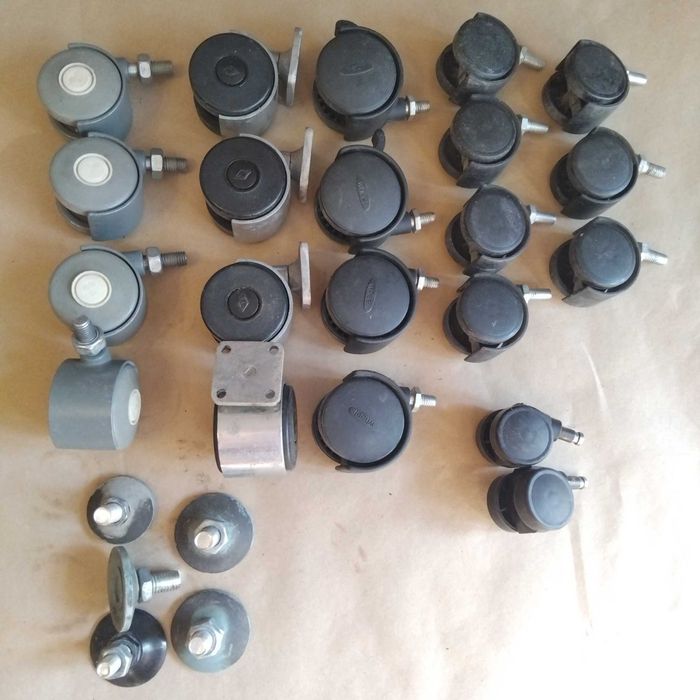 Колеса для меблів (тумбочка, підставка)