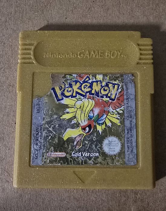 Pokémon gold version game boy color
