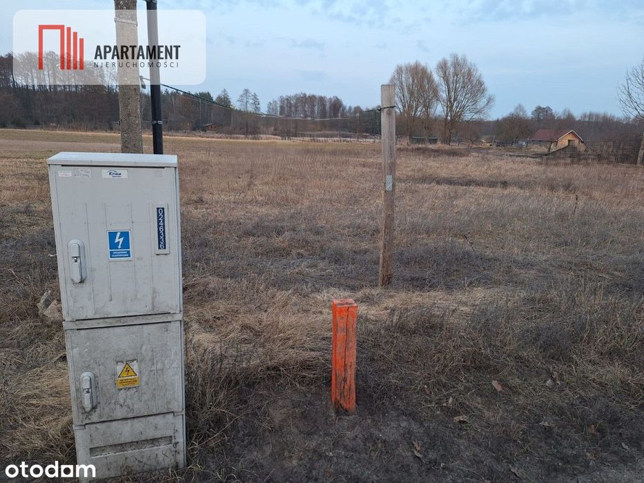 Działka z projektem przy lesie i jeziorze–Kornelin