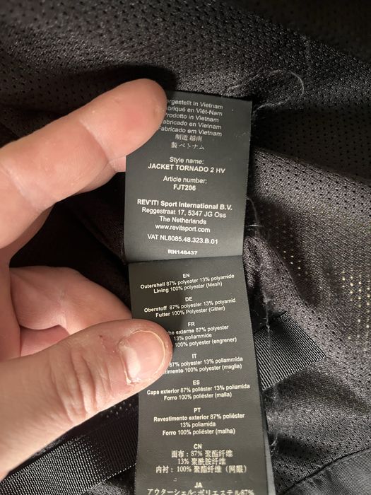 Kurtka motocyklowa revit roz.L rev’it