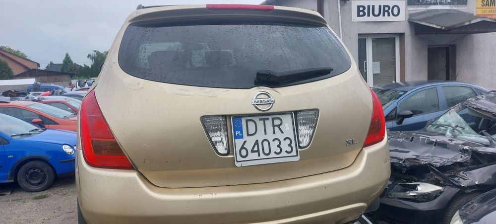 Klapa tylna nissan Murano 04r