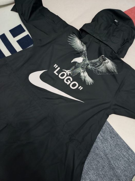 NikeLab x OFF-WHITE Mercurial NRG X  колаба Jacket Куртка Плащ