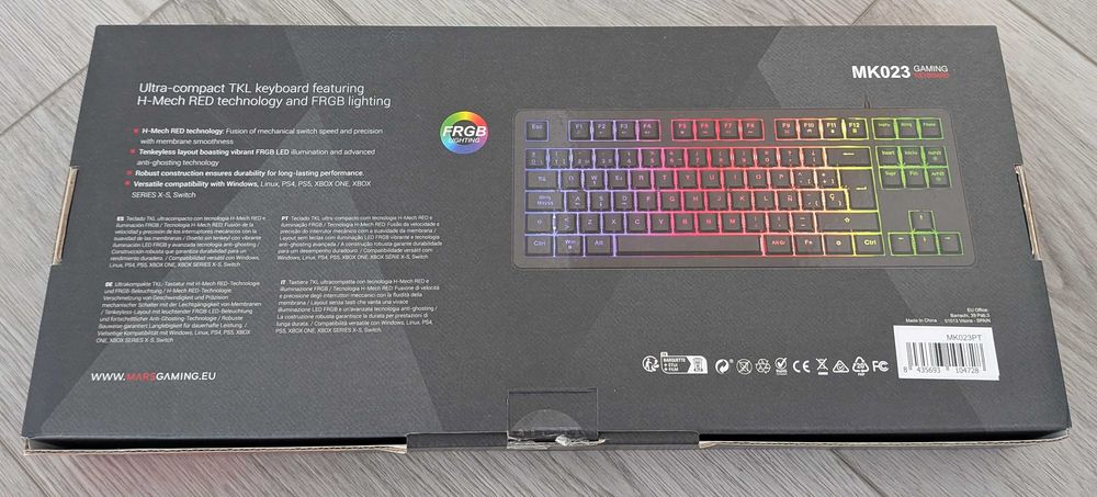 Teclado Mars Gaming MK023
