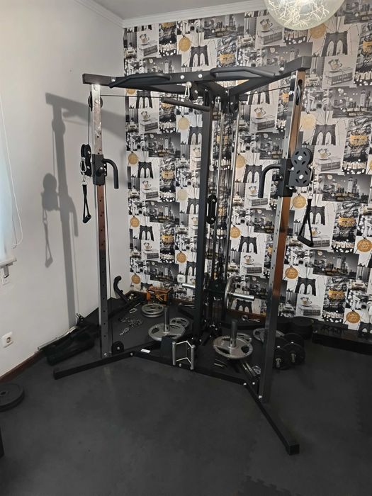Maquina multifuncoes Sportnow + Pesos
