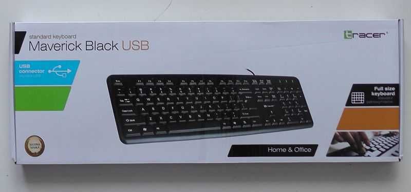 Klawiatura komputerowa USB Tracer Maverick Black