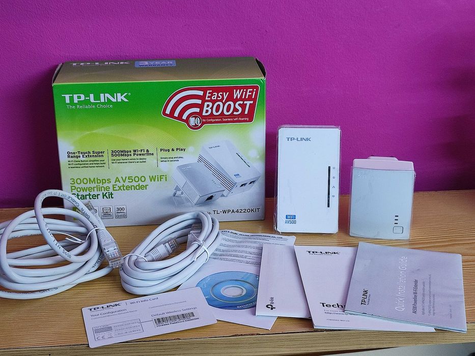 Kit Powerline TP-Link AV500 Wi-Fi 2 Adaptadores