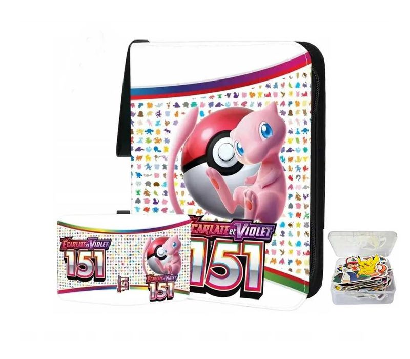 ALBUM NA KARTY POKEMON XXL +50 naklejek w gratisie