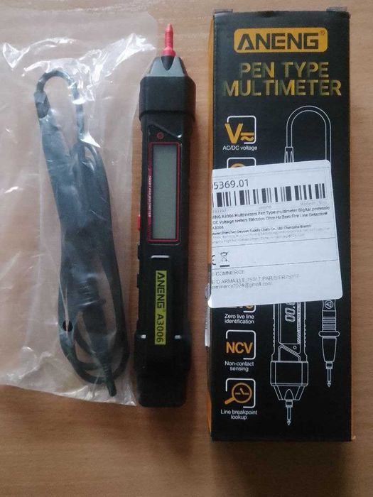 Aneng A3006 цифровой мультиметр