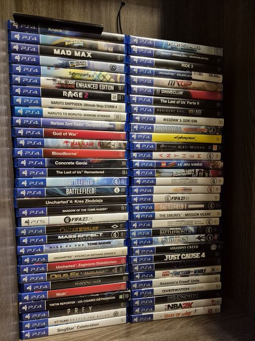 PlayStation 4 Slim Ps4. Stan idealny. Pad, gry