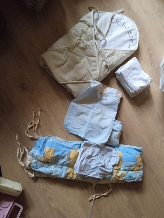 Mega zestaw dla dziecka pościel boczki itp