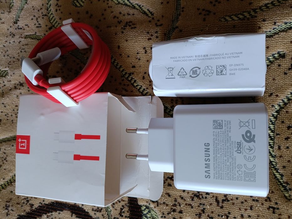 Зярядка на Samsung 45w, Honor 100w, Oppo, Realme. Кабелі до зарядок