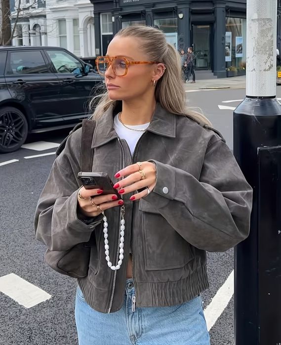 Куртка під замш, нова