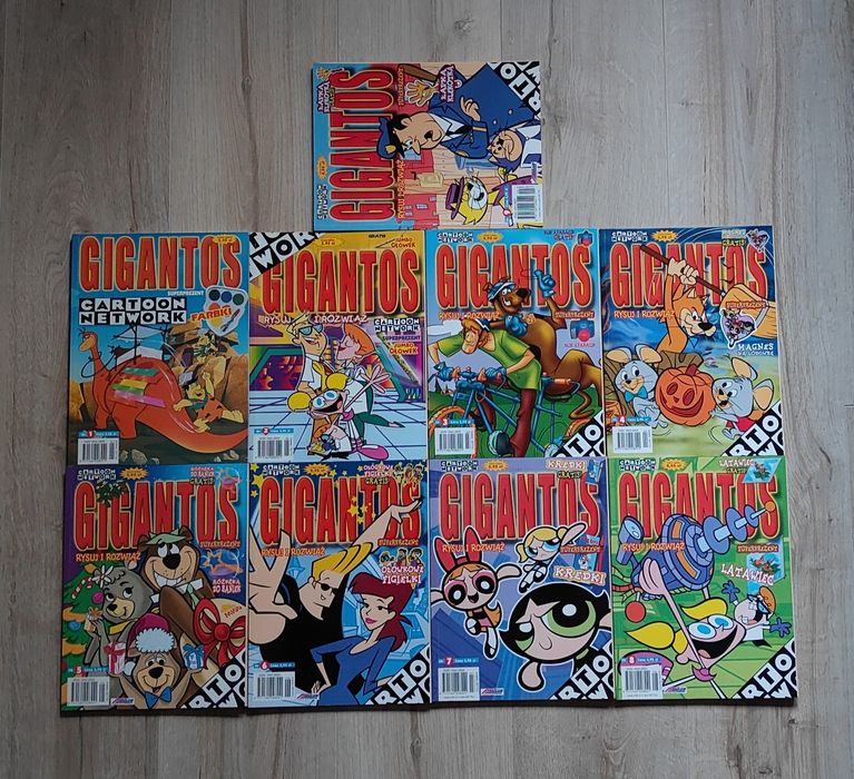 Gigantos Cartoon Network gazetka komiks
