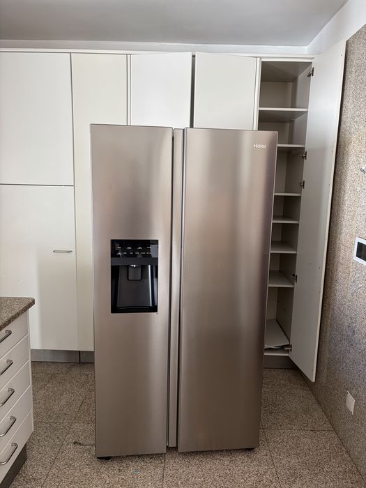 Frigorífico Americano Haier HSR3918FIMP – Side by Side – 515 L