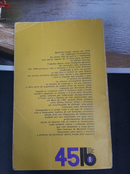 4 livros para venda em bom estado.2 € cada.