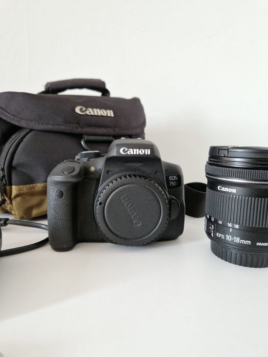 Canon 750d + canon 10-18 EF-S