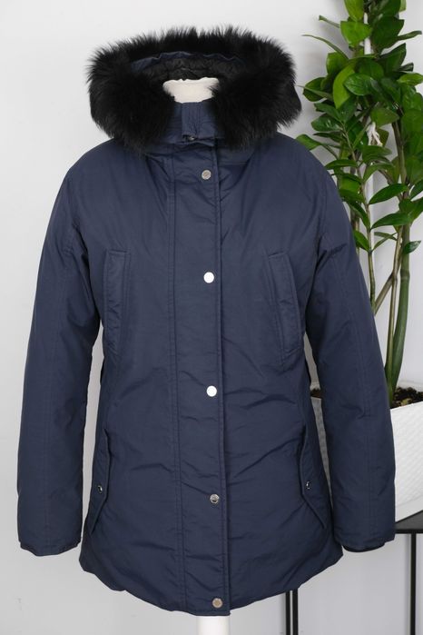 Belstaff gruba puchowa parka damska kurtka r S