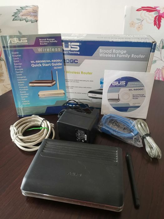 Router bezprzewodowy WL-520GC