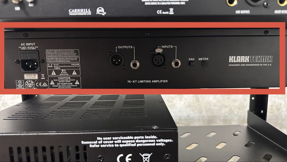 Klark Teknik 76-KT - 1176-style FET компресор, технічно 10/10