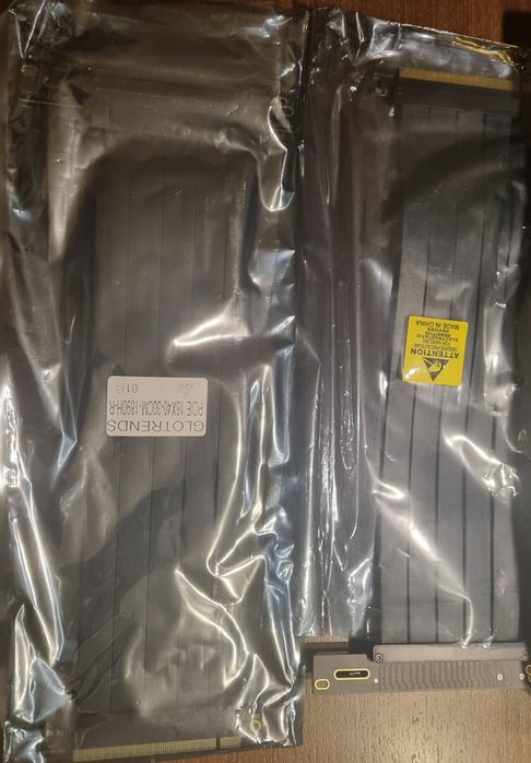 Cabos riser pcie x16 novos