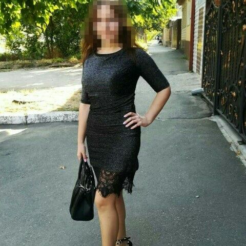 Красивое платье люрекс