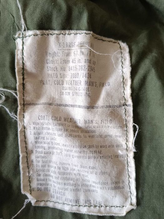 Kurtka US Army m65 kontraktowa X Large Regular