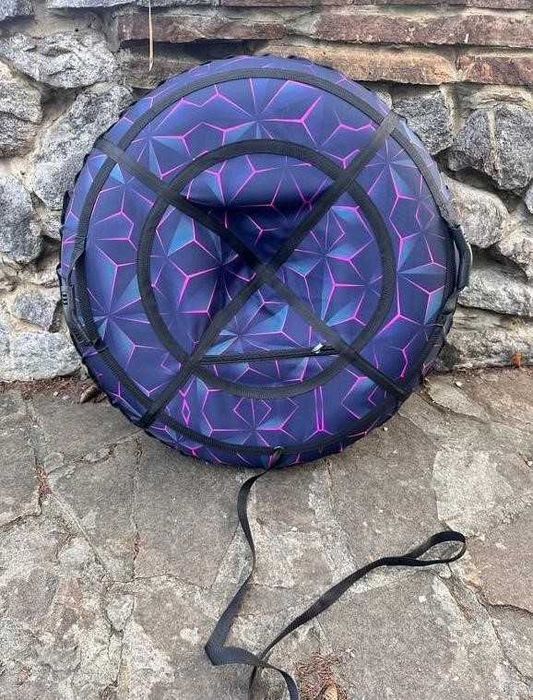 Надійний тюбінг тюбинг надувний санки зимовий плюшка таблетка ватрушка