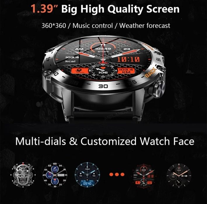 Smartwatch Sports novo