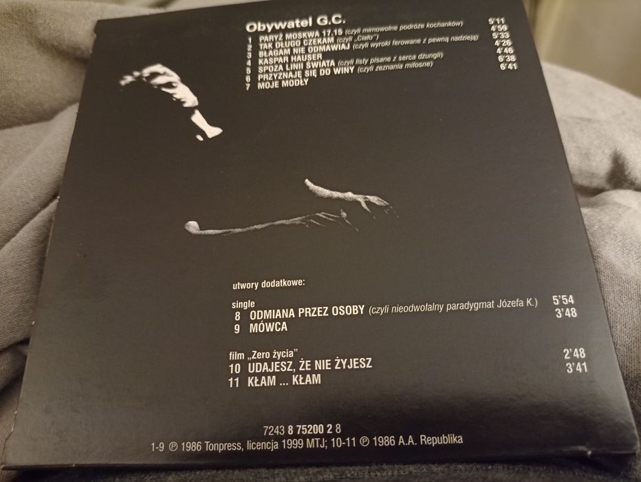 Obywatel G.C. - Obywatel G.C. wydanie w kartoniku