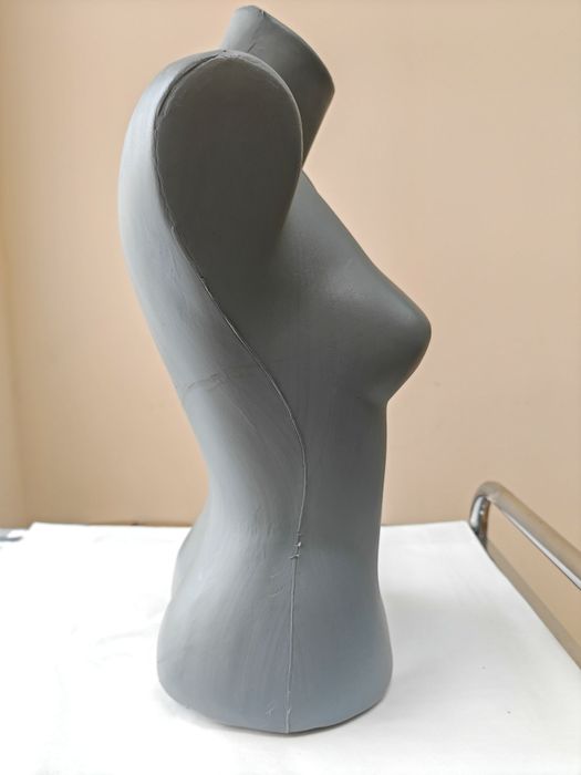 Popiersie manekin plastikowy