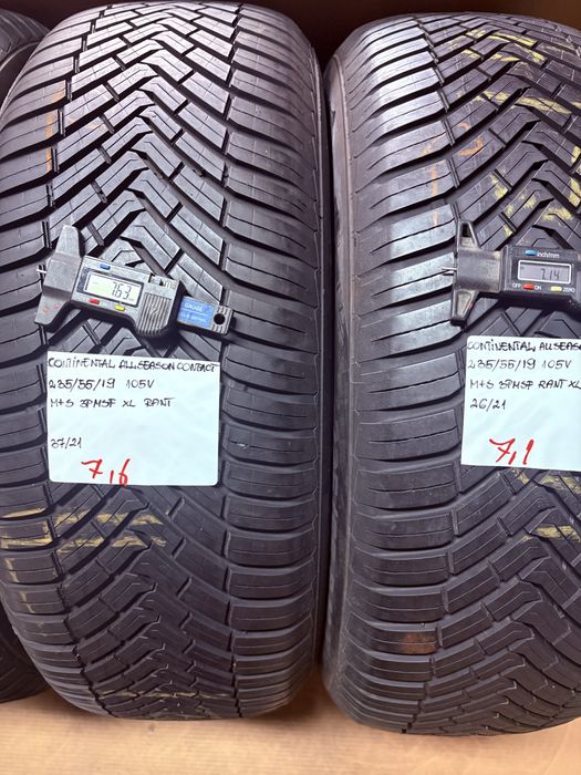 4x 235/55R19 105V CONTINENTAL ALLSEASON CONTACT opony wielosezon M+S 3PMSF XL RANT
