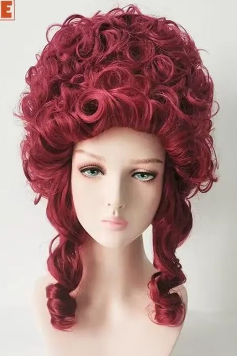 Peruka damska barok, stan bardzo dobry