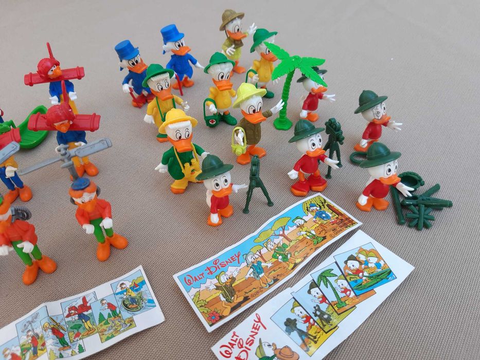 Kinder Surprise Donald e Amigos no Safari Antigos Anos 80