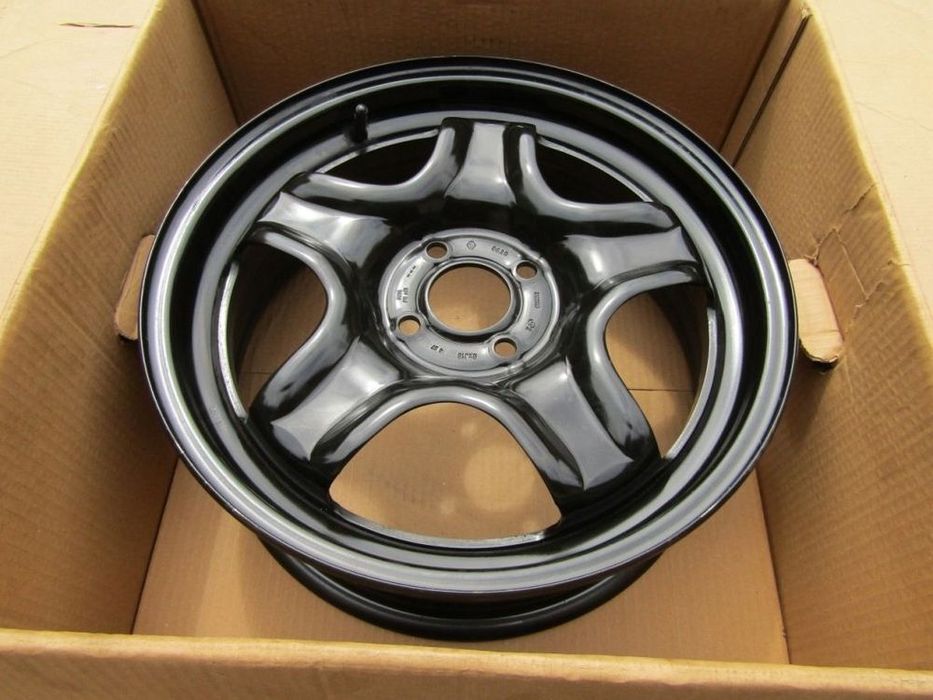 1x felga strukturalna stalowa 16 dacia lodgy logan sandero stepway jogger renault clio 6 j 4x100 et37 piasta 60,1 mm