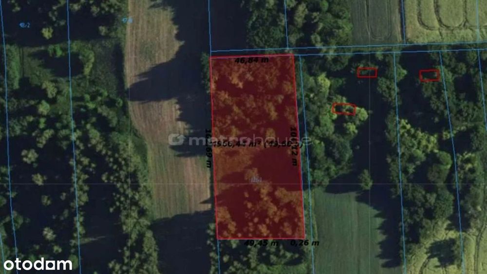 Działka rolna Rozdoły k. Sitna.