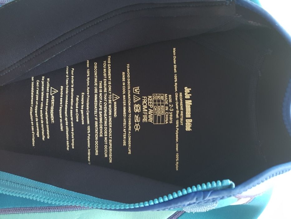 Neoprene 2 a 3 anos