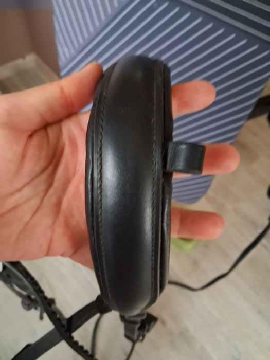 Skórzane ogłowie r. Cob