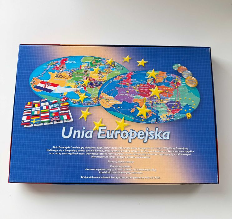 Dwustronna Gra Planszowa Unia Europejska