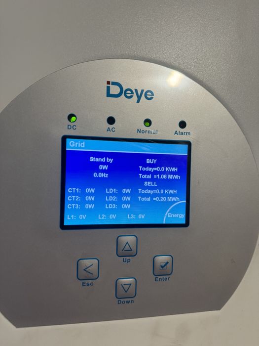 Гібридний Інвертор Deye 20kw 3 фази високовольтний SUN-20K-SG01HP3-EU-AM2