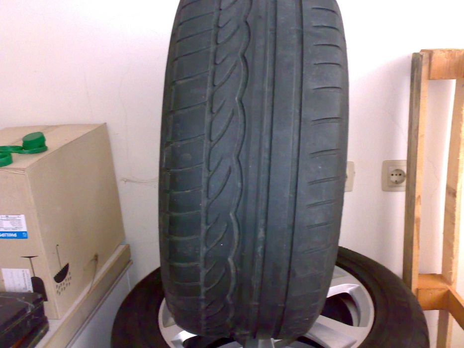 4 jantes originais AUDI/VW tamanho 16 com pneus