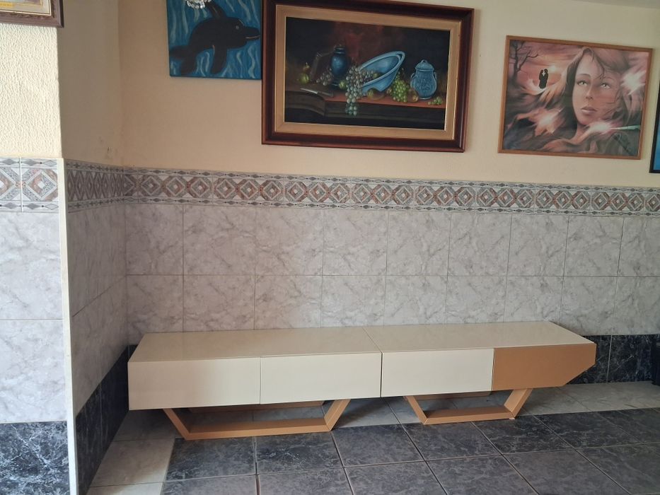 Base tv Lacada feita MDF idrofulo.