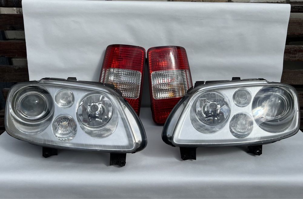 Фари передні та ліхтарі задні (стопи) VW Caddy 3 Туран (2003-2010) оригінал б/у(ксенон)
