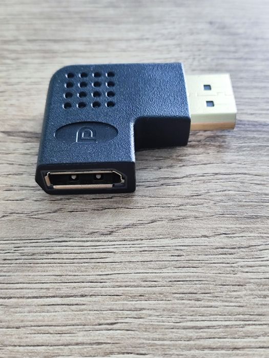 Adapter kątowy Displayport 90°