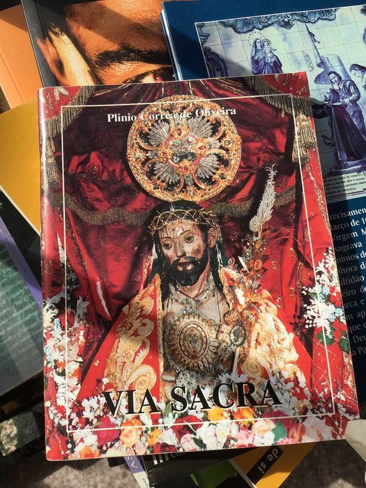 livro via sacra grande