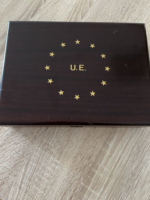 Coleccão de 15 moedas comemorativas da União Europeia