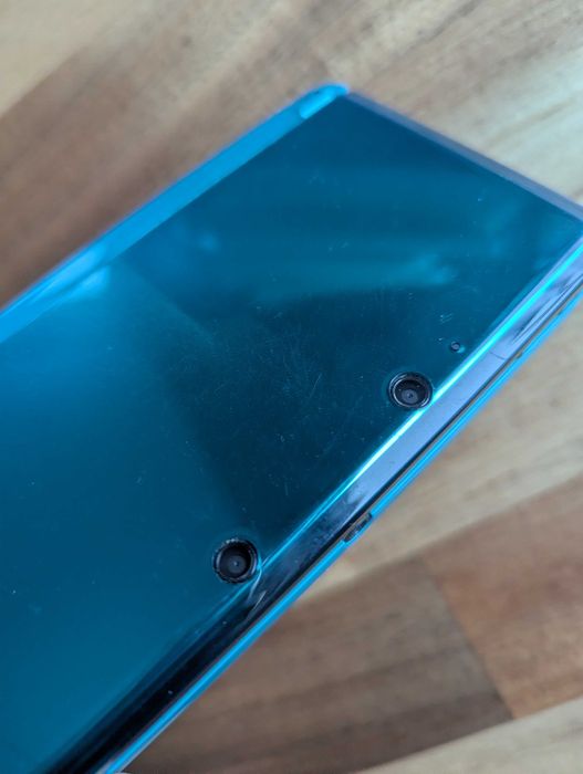 Nintendo 3DS Aqua Blue + Ładowarka sieciowa