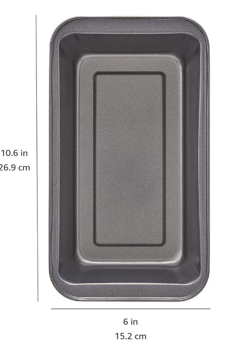 Forma do chleba AMAZON BASICS  26,9 x 15,2 cm, sztuk 2